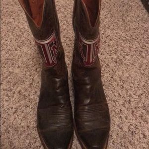 Texas a&m lucchese boots size 11